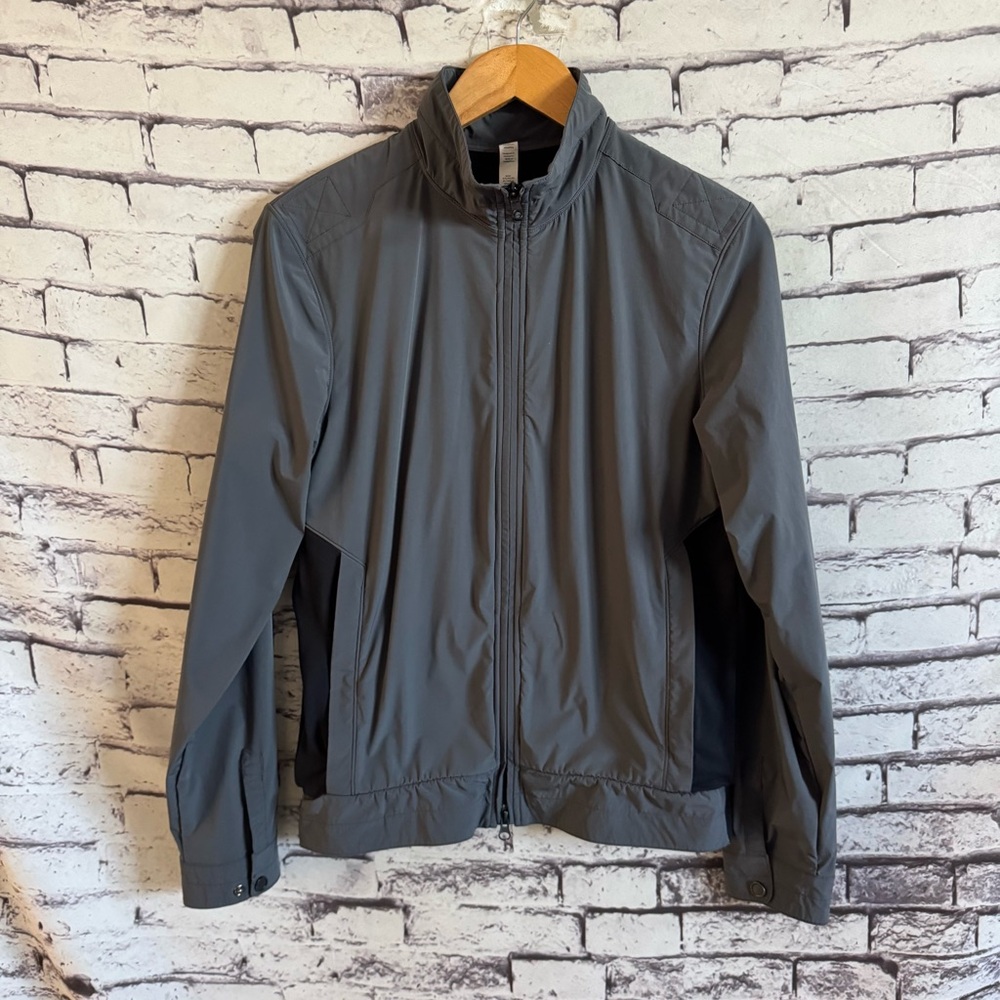 Lululemon Athletica Zip Up Coaches Jacket SZ M